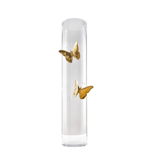 Illusion Butterfly Collection Glass Vases by Adriani e Rossi