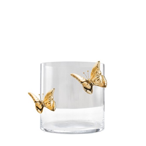 Illusion Butterfly Collection Glass Vases by Adriani e Rossi