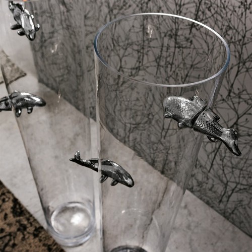 Illusion Fish Collection Glass Vases by Adriani e Rossi