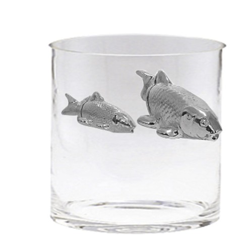 Illusion Fish Collection Glass Vases by Adriani e Rossi