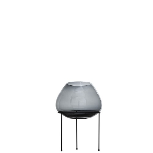 Gong Glass Vase by Adriani e Rossi