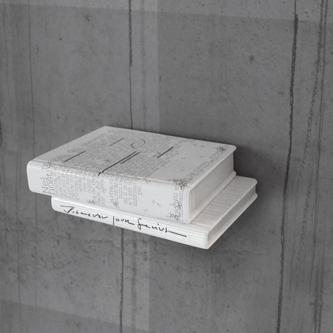 Book-Shaped Ceramic Shelf Adriani e Rossi