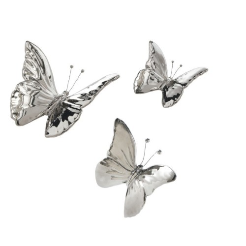 Butterfly Wall ceramic wall decorations Adriani e Rossi