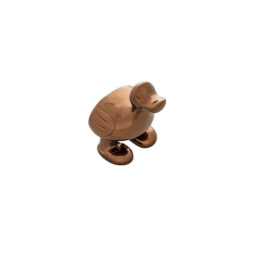Arturo Wall ceramic wall hook Adriani e Rossi Pink Gold small