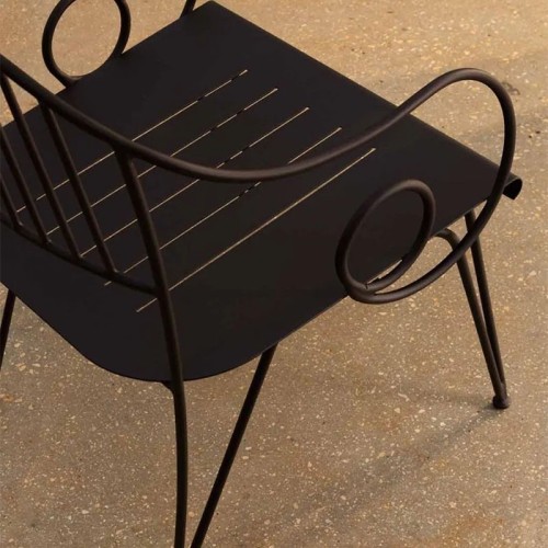 Aurora Unopiù Chair with armrests