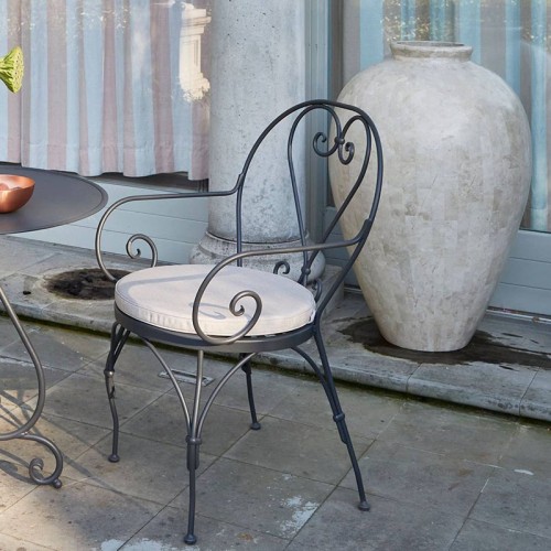 Aurora Unopiù Chair with armrests