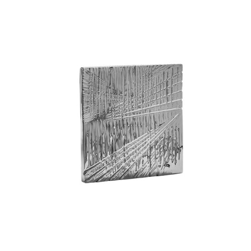 Decorative ceramic wall panel Formella Adriani e Rossi platinum