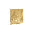 Decorative ceramic wall panel Formella Adriani e Rossi gold