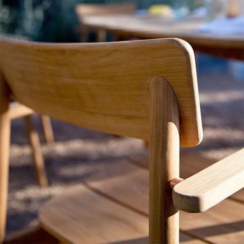 Pevero Unopiù Chair with armrests