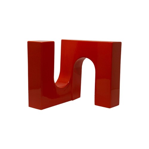Chirico Geometric Decorations by Adriani e Rossi red
