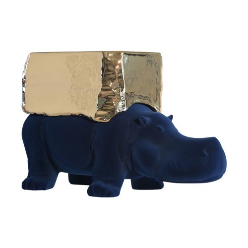 Hippo Wagon Collection in Ceramic by Adriani e Rossi