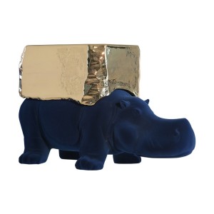 Hippo Wagon Collection in Ceramic by Adriani e Rossi