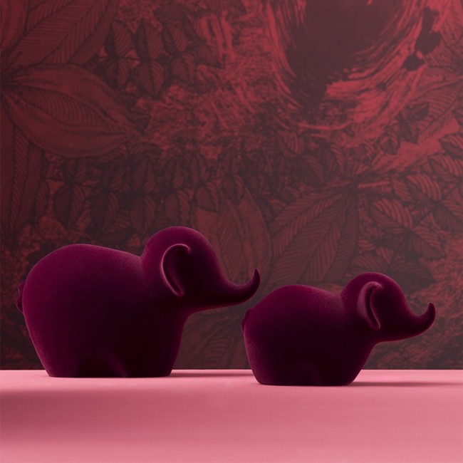 Dumby Velvet Decorative Sculpture in Ceramic Adriani e Rossi
