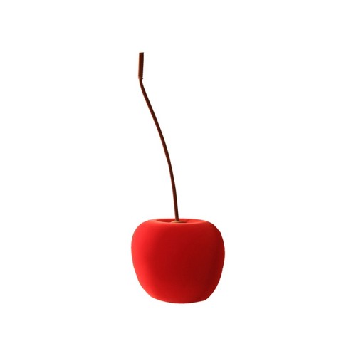 Cherry Velvet decorative sculpture in ceramic by Adriani e Rossi small