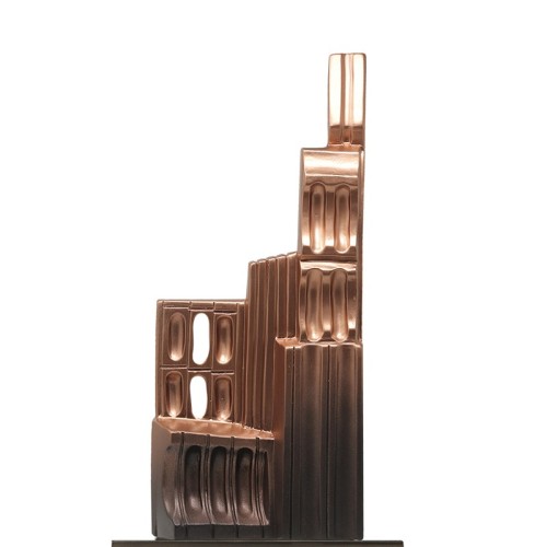 Decorative ceramic sculpture Metropolis – Adriani e Rossi