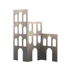 Decorative sculpture Malo in metal Adriani e Rossi