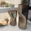 Ceramic sculpture vase Erosa Adriani e Rossi
