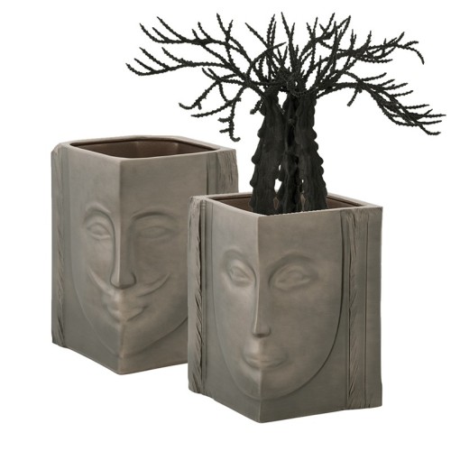 Decorative ceramic vase Ginevra & Artù Adriani e Rossi