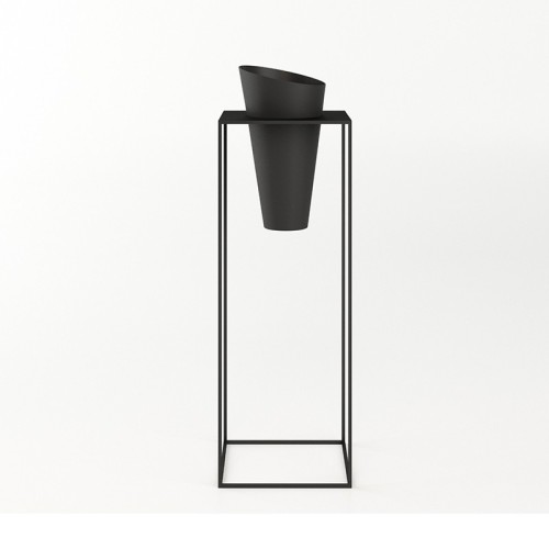 Tulip Vase Metal Console Table by Adriani e Rossi