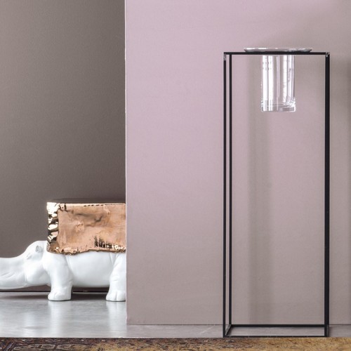 Tulip Vase Metal Console Table by Adriani e Rossi
