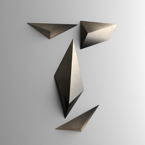 Wall sculpture in ceramic Kronos Adriani e Rossi