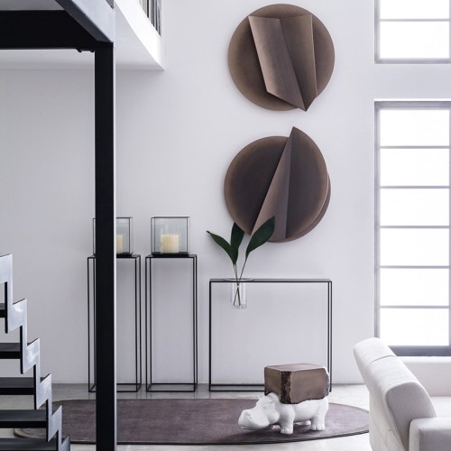 Tridimensional Wall Sculpture Amadeus Circle by Adriani e Rossi