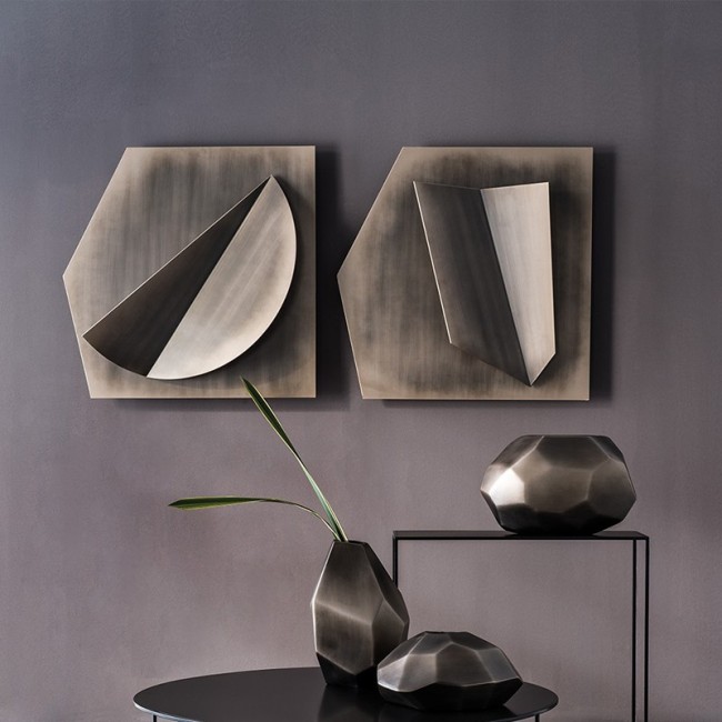 Tridimensional Wall Sculpture Amadeus Square by Adriani e Rossi