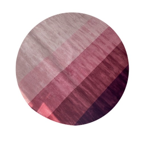 Lunare Rug by Adriani e Rossi pink
