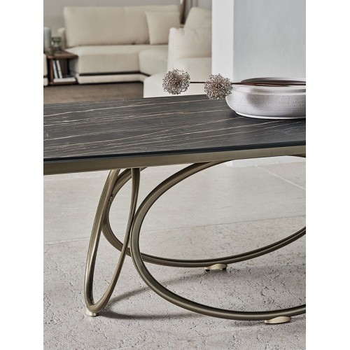 Louis Bontempi Casa Extendable Shaped Table