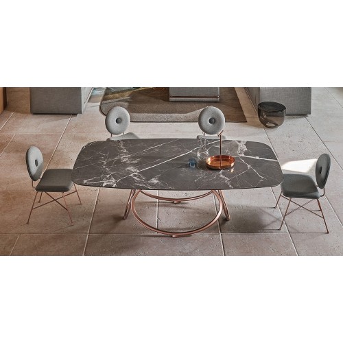 Louis Bontempi Casa Extendable Shaped Table