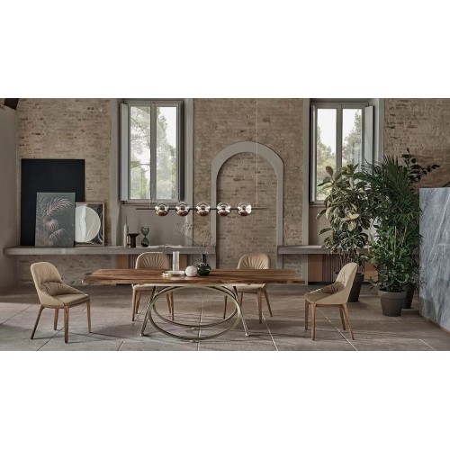 Louis Bontempi Casa Extendable Rectangular Table