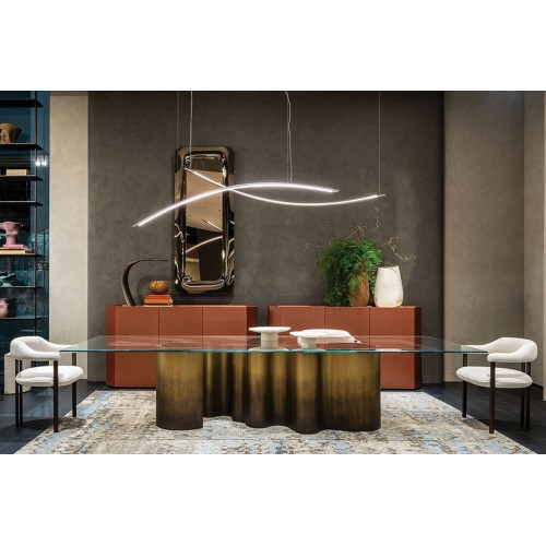 Papel 3.5 Glass Cattelan Italia Table