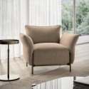 Victor Bontempi Casa – Armchair in Leather or Fabric