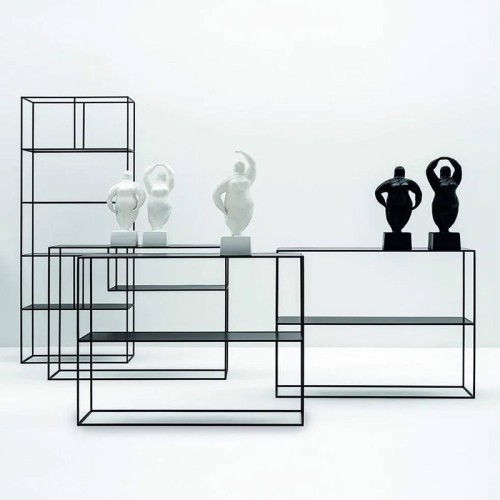 Tulip 120 Console with Shelf by Adriani e Rossi