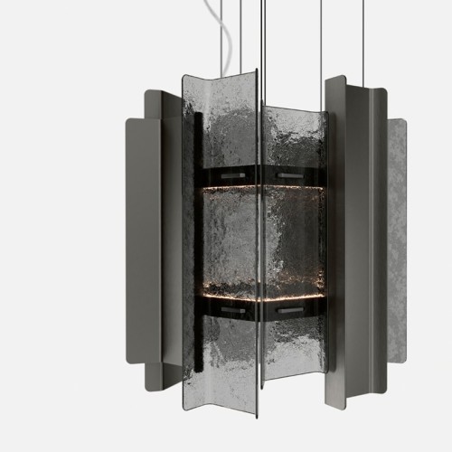 Black metal chandelier File Adriani Rossi - Prices Online