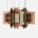 Black metal chandelier File Adriani Rossi - Prices Online