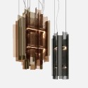 Black metal chandelier File Adriani Rossi - Prices Online