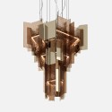 Black metal chandelier File Adriani Rossi - Prices Online