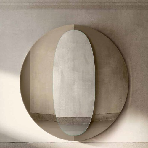 Central Round Tonelli Design round wall mirror
