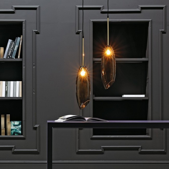 Rosy Gold Pendant Light Adriani e Rossi