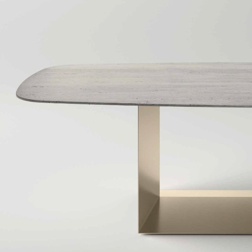 T5 Stone Tonelli Design Rectangular Marble Table