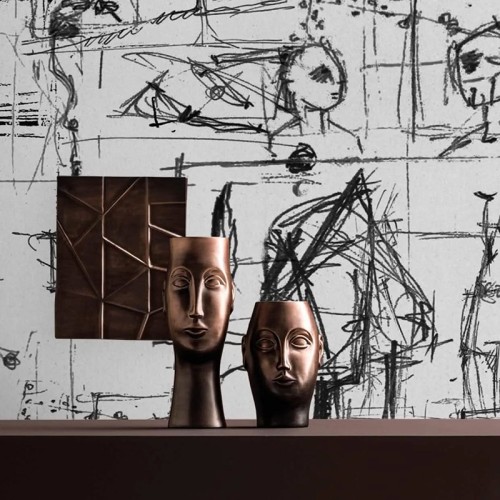 Habibi and Amal Sculpture Vase Adriani e Rossi