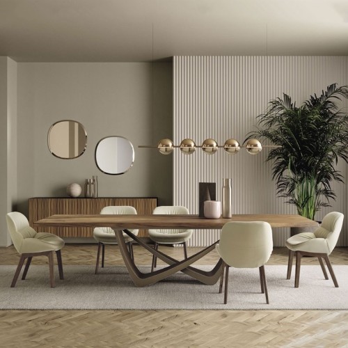 Bach Bontempi Casa fixed rectangular table