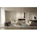 Franz Bontempi Casa 2 and 3 seater linear sofa