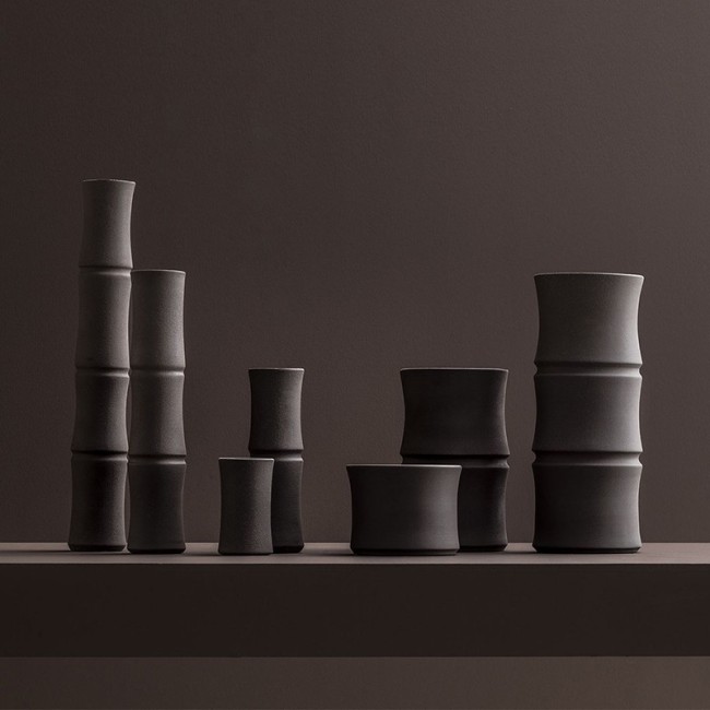 Vulcanic Bamboo Collection Vases Adriani e Rossi