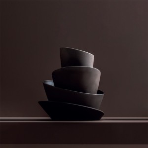 Nice Vase Set Vulcanic Collection Adriani e Rossi