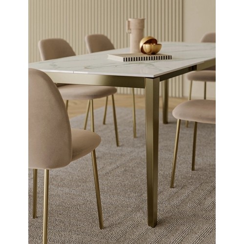 Etro Bontempi Casa modern Fixed Rectangular Table