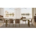 Etro Bontempi Casa modern Rectangular Extendable Table