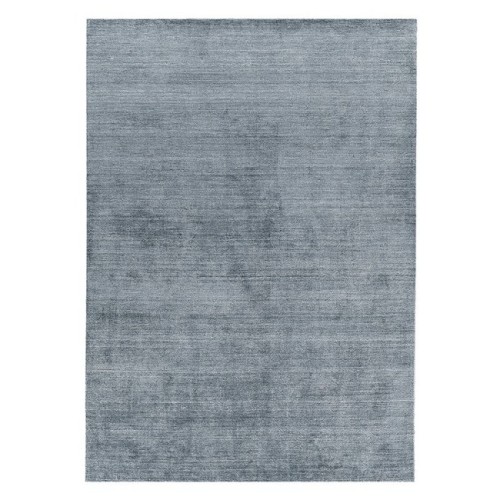 Mohebban Pure Powder Blue rug in bamboo silk