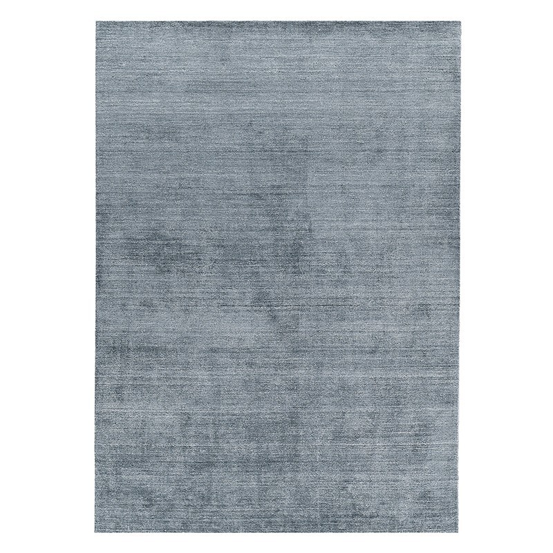 Mohebban Pure Powder Blue rug in bamboo silk